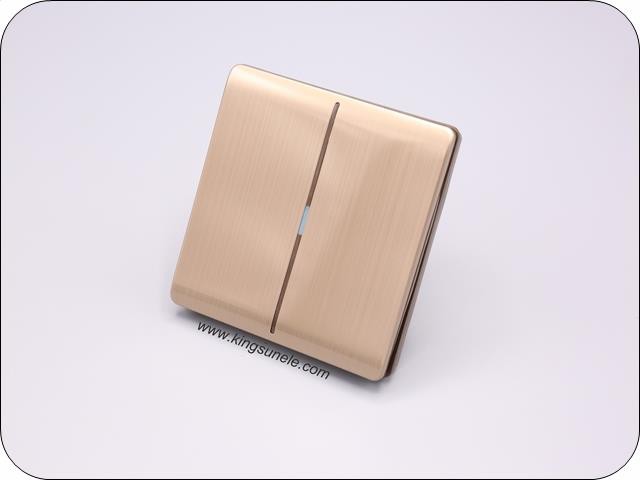 1 Gang מתג חשמלי פאנל מלא