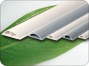 PVC Trunking להבה הוכחה תא מטען גדול עבור כבלי חשמל
