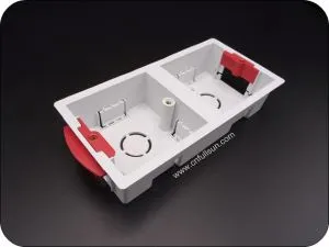 תיבת מתג PVC כיבוי עצמי של תיבת בטנה